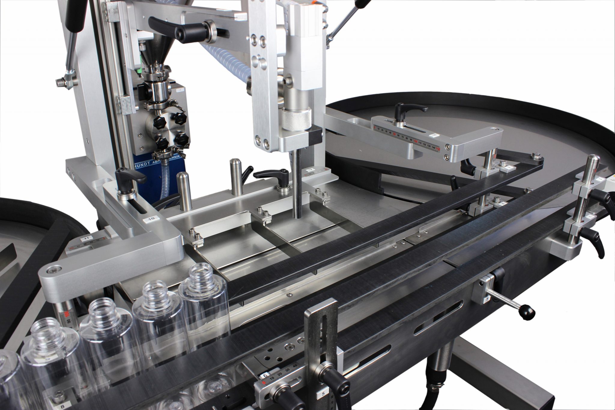 Dosieranlage mit Doppeldrehteller DT 800 V2 Schwab Maschinenbau